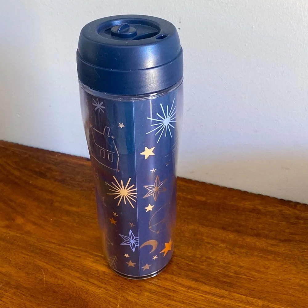 New Kohl's Holiday Tumbler Let Your Heart Be Light Cups 9.5